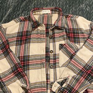 Maurices Multicolor Plaid Shirt